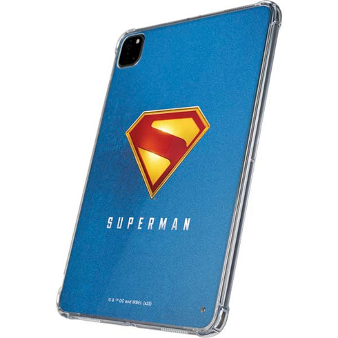 Superman 2025 Classic Superman Shield Emblem iPad Pro 11in (2024) Clear Case